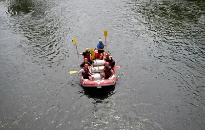 Düzce'de Rafting Coşkusu: Serinlemek İçin Melen Çayı'na Akın