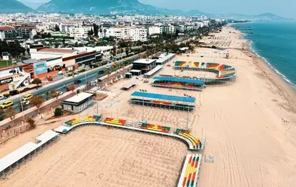 Antalya'da Avrupa Plaj Hentbolu Şampiyonaları İçin Hazırlıklar Devam Ediyor