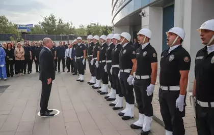 Antalya Emniyet Müdürlüğüne Atanan Zaimoğlu İçin Veda Töreni Düzenlendi