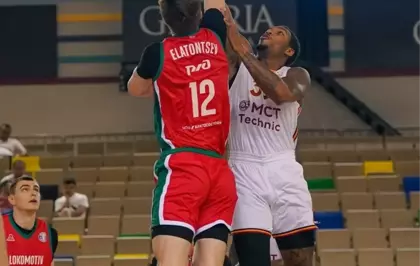 Galatasaray MCT Technic, Lokomotiv Kuban'ı Yendi