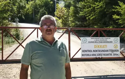 Kestel'e Orman Girişi Kontrolü İçin Bariyer Uygulaması