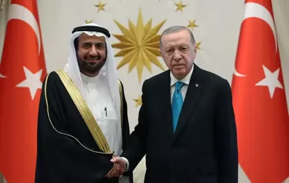 Cumhurbaşkanı Erdoğan, Suudi Arabistan Hac ve Umre Bakanı Rabia'yı kabul etti