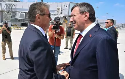 Cumhurbaşkanı Yardımcısı Yılmaz, Türkiye-KKTC Polis Hizmet Araçları Teslim Töreni'nde konuştu Açıklaması