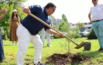Doğa Dede'nin 650 Fidani Marmaris'e Kazandırıldı