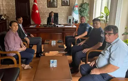 Dikmen'de Okul Güvenliği Toplantısı Yapıldı