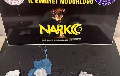 Düzce'de Uyuşturucu Operasyonlarında 2 Tutuklama