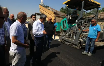 Edirne'de Köy Yolları Modern Standartlara Kavuşturuluyor