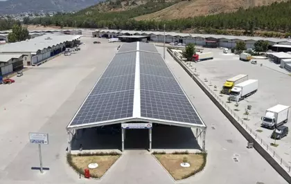 Fethiye Toptancı Hali Güneş Enerjisiyle Elektrik Üretecek