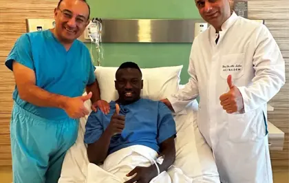 Gençlerbirliği'nde Etebo Ameliyat Oldu
