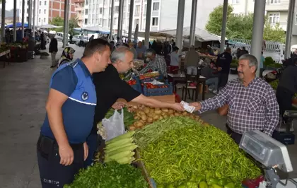 Havza Belediyesi'nden Pazar Yerlerine Denetim