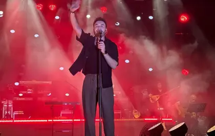 Mustafa Ceceli, Kahramanmaraş Fuarı'nda Konser Verdi