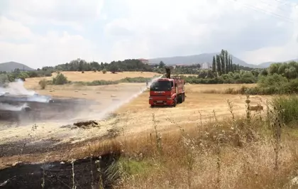 Beyşehir'de Tarla Yangını Kontrol Altına Alındı
