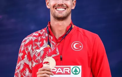İsmail Nezir, Avrupa 23 Yaş Altı Atletizm Şampiyonası'nda Gümüş Madalya Kazandı