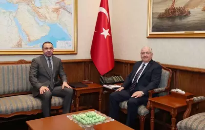 Milli Savunma Bakanı Güler, Azerbaycan İstihbarat Başkanı Sultanov'u Kabul Etti
