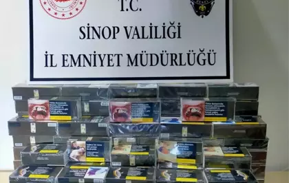 Sinop'ta Kaçakçılık Operasyonu: 3 Gözaltı