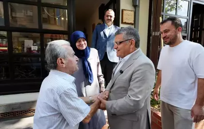 Sinop Valisi, 'İlin Ahisi' Mehmet Gürbüz'ü Ziyaret Etti
