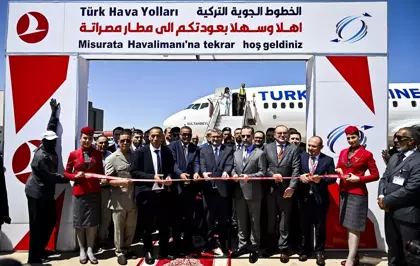 THY, 10 Yıl Aradan Sonra Misrata'ya Uçuşlara Başladı