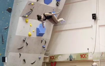 Samsun'da Trampolin Cimnastik Türkiye Şampiyonası Başladı