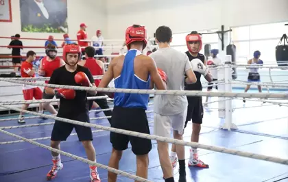 Minik Erkek Boks Milli Takımı Avrupa Şampiyonası İçin Kastamonu'da Kamp Yapıyor