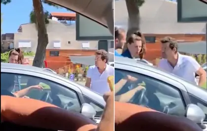 Trafikte çılgına dönen İlker Aksum'dan ağır küfür ve hakaret!