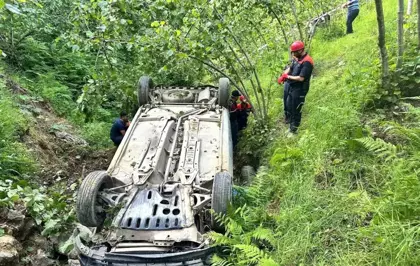 Giresun'da Trafik Kazası: 1 Ölü, 1 Yaralı