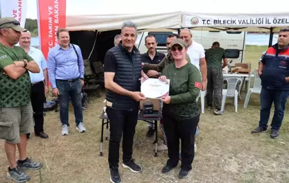 Bilecik'te Turna Balık Avı Yarışması Büyük İlgi Gördü