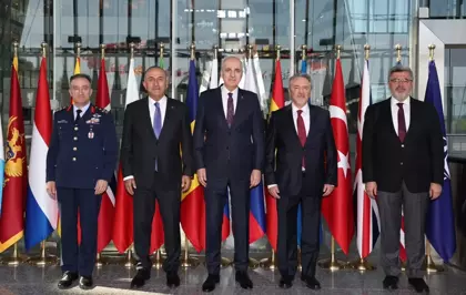 TBMM Başkanı Numan Kurtulmuş NATO Daimi Temsilciliği'ni Ziyaret Etti