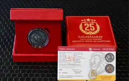 Galatasaray 5. şampiyonluk 5 yıldız darphane hatıra parası ne zaman satışa çıkacak?