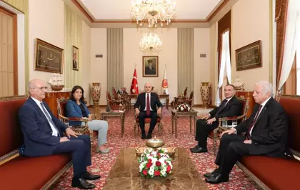 TBMM Başkanı Numan Kurtulmuş, Başkanvekilleri ile Meclis Çalışmalarını Değerlendirdi