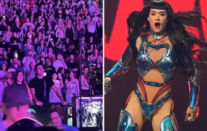 Romantik akşam yemeğinin ardından Trudeau, Katy Perry'nin konserine katıldı