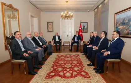 Bakan Fidan, Hamas Heyeti ile Görüştü
