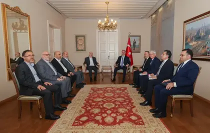 Dışişleri Bakanı Hakan Fidan, Hamas Heyetiyle Görüşme Gerçekleştirdi