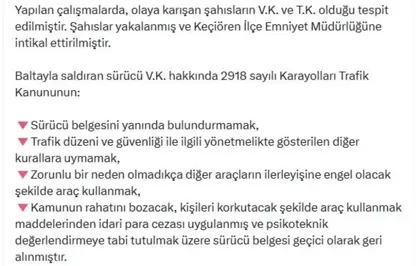 Bakan Yerlikaya: Gereği Yapıldı