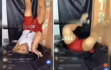 Canlı yayında kendi ölümünü kaydetti