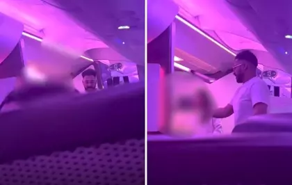 Erkek yolcudan kendisini uyaran kadın hostese iğrenç tehdit: Sana tecavüz edeceğim