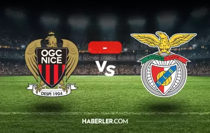 Nice Benfica maçı kaç kaç, bitti mi? MAÇ SONUCU! Nice Benfica golleri kim attı, canlı maç anlatımı!