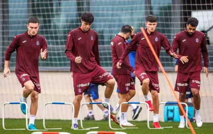 Trabzonspor Samsunspor Maçına Hazırlanıyor