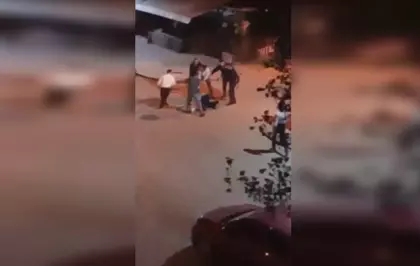 Yenimahalle'de Sokak Ortasında Şiddet Olayı