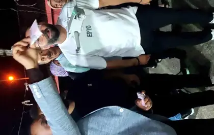 Düğünde Halay Çekerken Drone Kazası