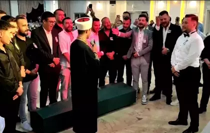 Bilecik'te Düğünde Şaka Şoku: Tabut ve 'Acı Kaybımız' Çelenk ile Şaşırttılar