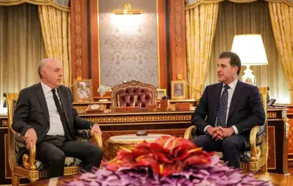 Neçirvan Barzani, Türkiye Dışişleri Bakanlığı Yetkilisiyle Görüştü