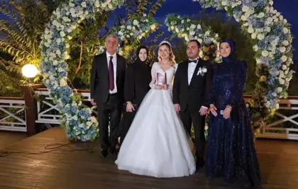İbrahim Öztürk'ün Kızı Sueda Öztürk ve Uğur Can Aydın'ın Nikah Töreni