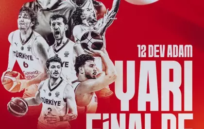 A Milli Basketbol Takımı Yarı Finale Yükseldi
