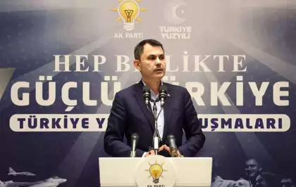 Bakan Kurum: ''Türk'üyle, Kürt'üyle, Arap'ıyla, Laz'ıyla, Çerkez'iyle hep birlikte Türkiye olacağız''