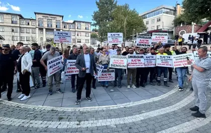 İşlerini geri isteyen İliç halkından basın açıklamasıyla çağrı