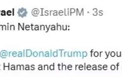 Trump'tan Hamas'a Rehineleri Serbest Bırakma Çağrısı