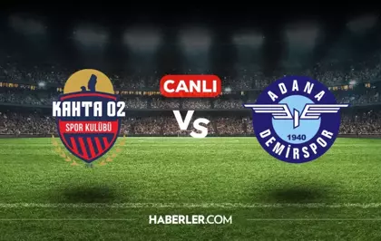 Kahta 02 Spor Adana Demirspor CANLI nereden izlenir? Kahta 02 Spor Adana Demirspor maçı hangi kanalda, nasıl izlenir?