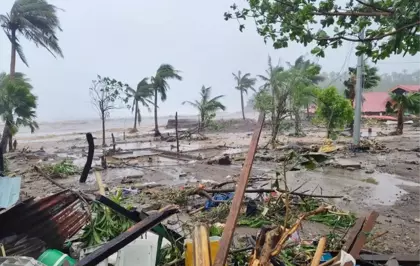 Filipinler'de Tayfun'un Yol Açtığı Felaket: 2 Ölü, 1.5 Milyon Kişi Tahliye Edildi