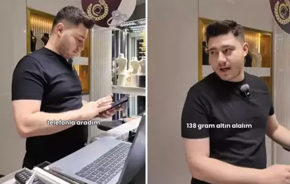 138 gram altın için telefonda pazarlık eden vatandaş, dükkana gelince büyük şaşkınlık yaşadı