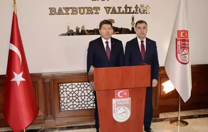 Adalet Bakanı Tunç, Bayburt'ta konuştu Açıklaması